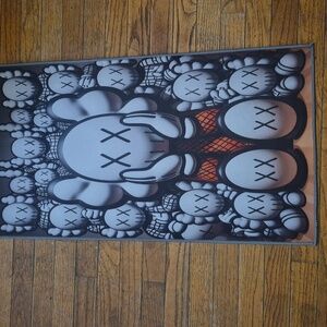 Graphic Art Rug with Cartoon Characters